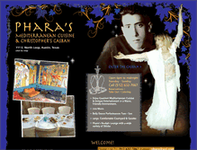 Tablet Screenshot of pharas.com